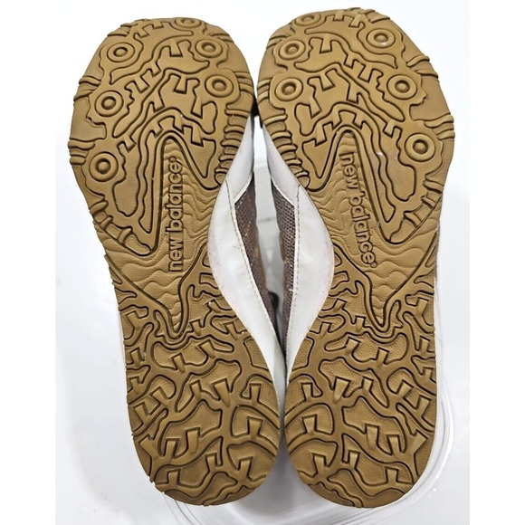 New Balance Womens 442 CW442UG White Brown Running Shoes Sneakers Size 8 1/2 B - Picture 7 of 14